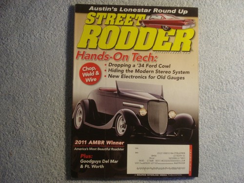 Street rodder 2011 august - rodder,