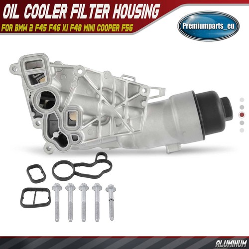 Oil cooler filter - housing, for