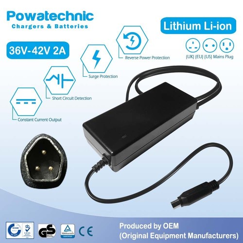 42v pen pin charger for - 42v, 3-pin