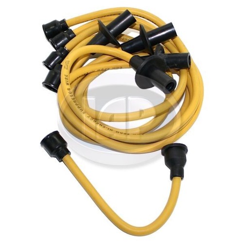 8mm ignition wires set - wires, yellow