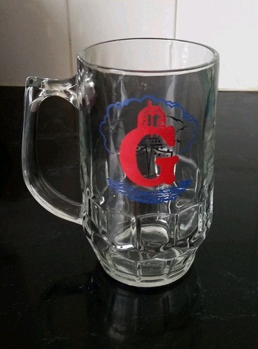 Glass beer tankard pint - 1, with