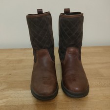 Joules Women's Harlington High Boots Waterproof Size 3 UK