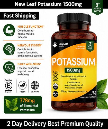 Potassium supplements 1500mg - potassium,