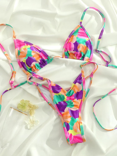 Extreme print bikini for - for, women