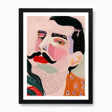 Freddie Mercury Art Print