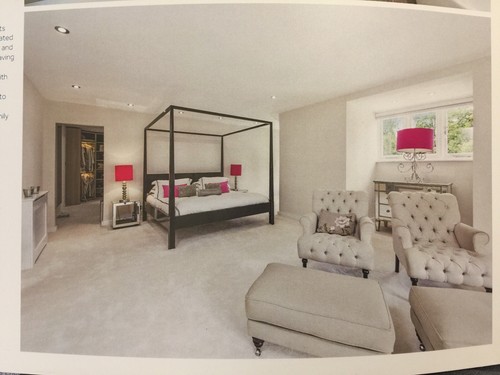 Four poster bed - bed, super