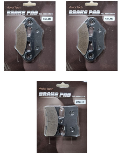 Brake pad set for - brake,