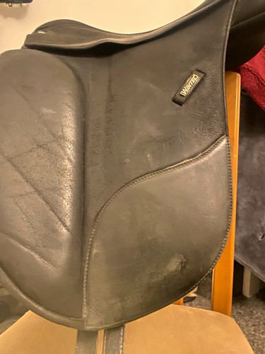 Wintec black dressage saddle - wintec,