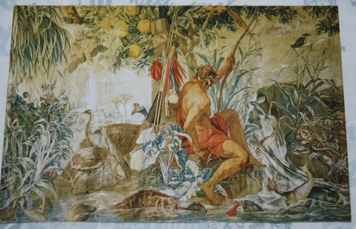 Art postcard gobelins - postcard,