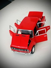 1/24 Lada Vaz 2106 Russian Car Model BLUE 1:24 Size Car Toy Kids Adults