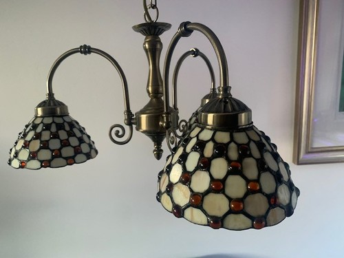 Arm tiffany style chandelier - style,