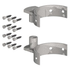 Birkdale Half Round Metal Gate