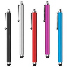 5x Touch Screen Stylus Pens Rubber Soft Tip for Mobile Phones Tablet iPad iPhone