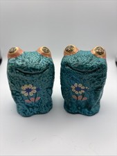 Vintage Psychedelic Pair Teal