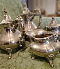 Vintage Silver Plated 4 Pieces