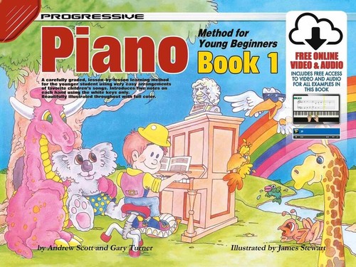 Progressive piano method - progressive, for