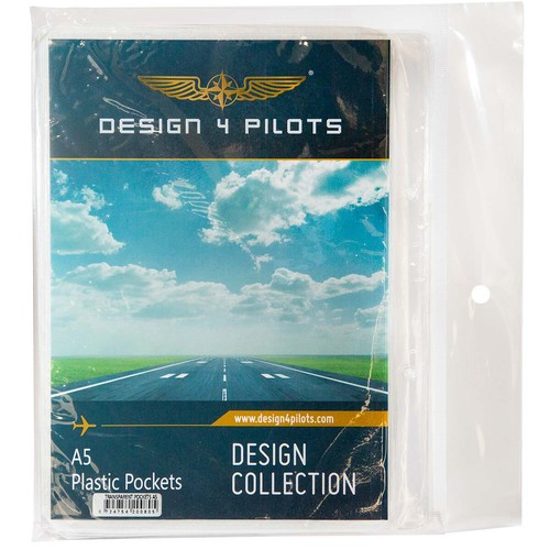 Transparent pockets for - a5,