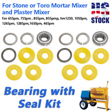2x Bearing & Seal Kit For Stone or Toro Mortar Mixer Plaster Mixer 655 755pm US