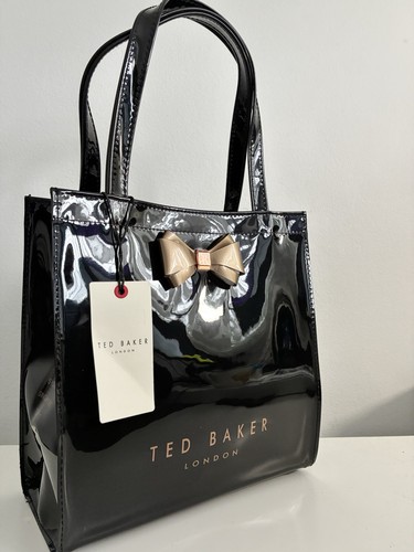 Ted baker black bow - bow, tote