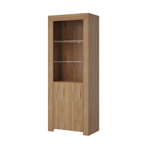 Tall display cabinet with high - display,