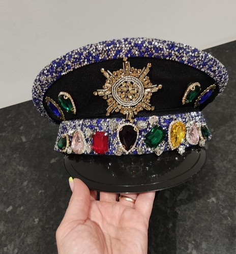 Adult top cap - cap, sequin