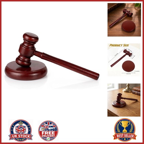 Elegant handcrafted gavel - handcrafted, set