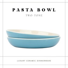 Salad Pasta Bowl Turquoise