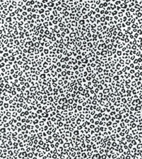 White Leopard Cotton Fabric