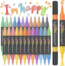 48 Colors Duo Glitter Brush