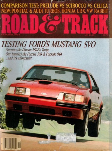 Road track oct 1983 - ~,