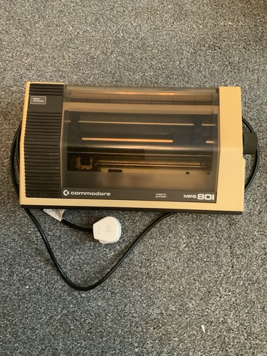 Commodore mps 801 - commodore, matrix