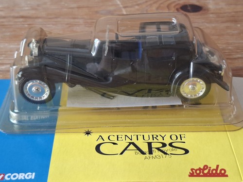 Corgi bugatti royale black - bugatti,