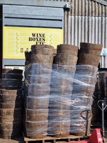 Genuine large half oak - half, wine