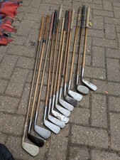 Batch of 12x Gutty Era Irons &