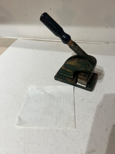 Old cast iron desktop - old,