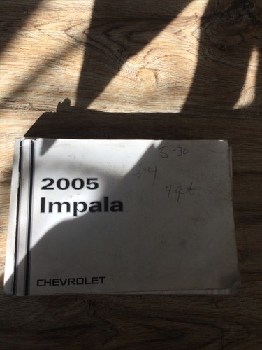 2005 chevrolet impala owners - chevrolet,