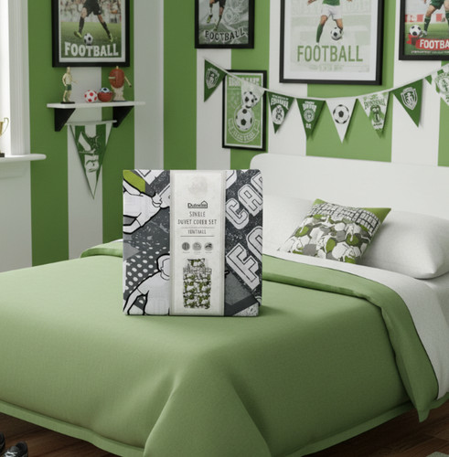 Dunelm single football bedding - dunelm,