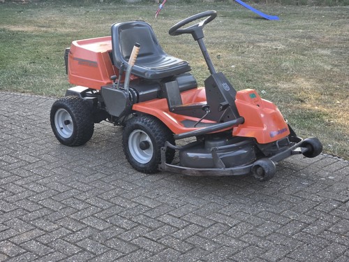 Husqvarna rider out front - 13,