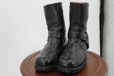Harley-Davidson Boots Womens Size 6.5 Leather Harness Back Zip Motorcycle 84187