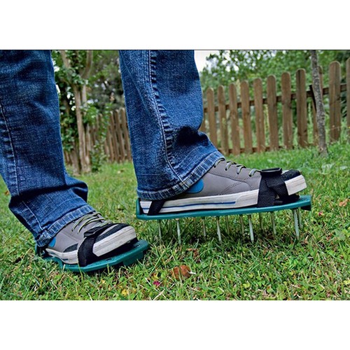 Lawn aerating spiked - aerating, shoes