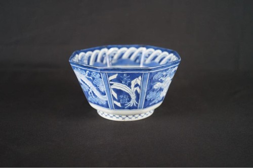 Late edo imari blue - late,