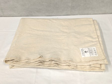 Genuine British Army Vintage Wool Thick Woolen Blanket 2m x 1.6m - Dated 1988