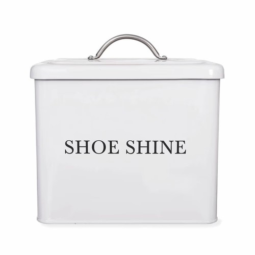 Shoe shine box - shoe, coated