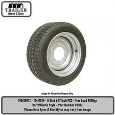195/50R13 104/101N 13" Trailer