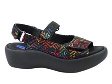 Wolky Womens Sandals Jewel CORZA Print Multi