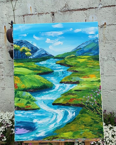Original acrylic - original,