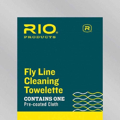 Rio fly line - cleaning, towel