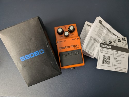 Boss distortion guitar - boss, ds-1