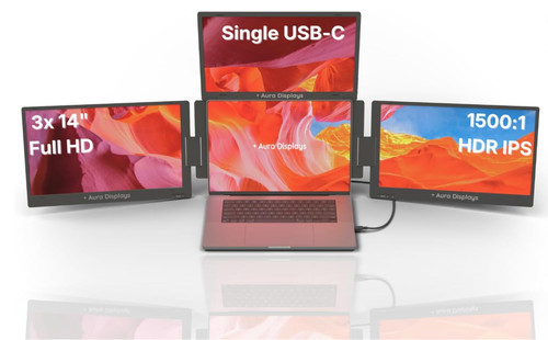 Aura displays triple boost - triple,