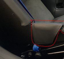 2PCS PORSCHE 911 918 GT2rs GT3/GT3rs GT4rs SPORTS SEATS GENUINE LEATHER COVER